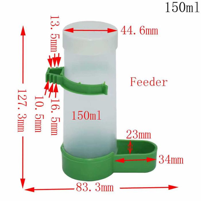 Поилки за папагали (2 броя)