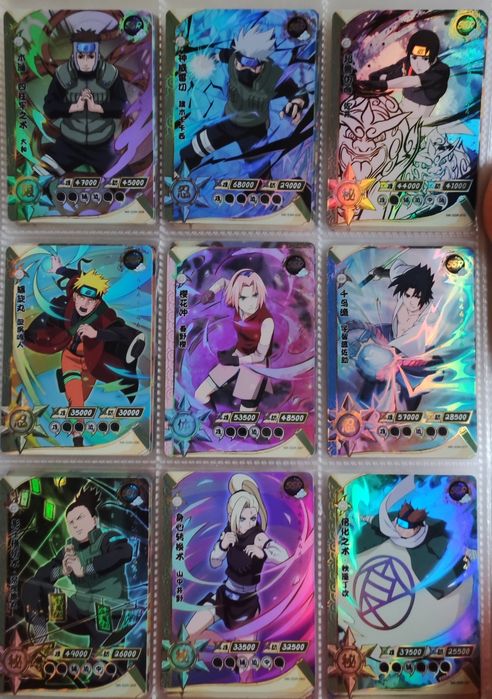 Naruto kayou cards