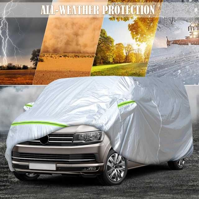 Husă auto impermeabilă VW T5/T6 SWB, cu fermoar, protecție completă