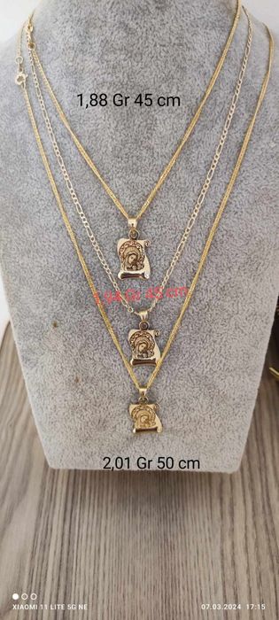 Aur 14 k 270 lei gr