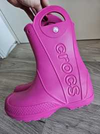 Crocs J2 marimea 33 - 34 roz - cizme ploaie