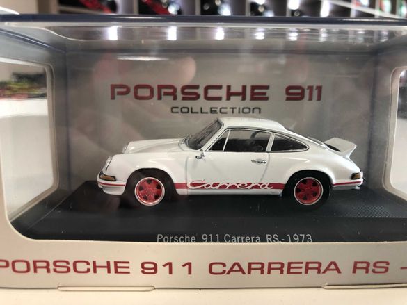 Колекционерски модел метална количка PORSCHE 911 CARRERA RS 1:43 NEW