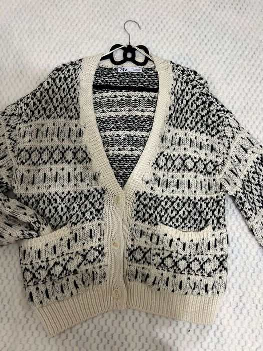 Дълга Жилетка oversized Zara