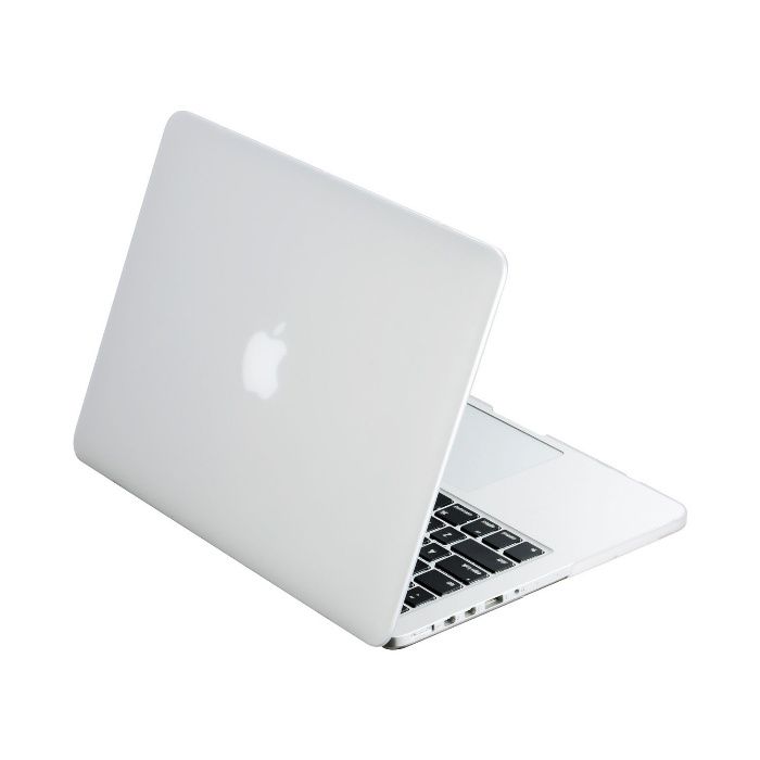 Carcasa de protectie laptop Apple Macbook Pro Retina 13.3" negru/clear