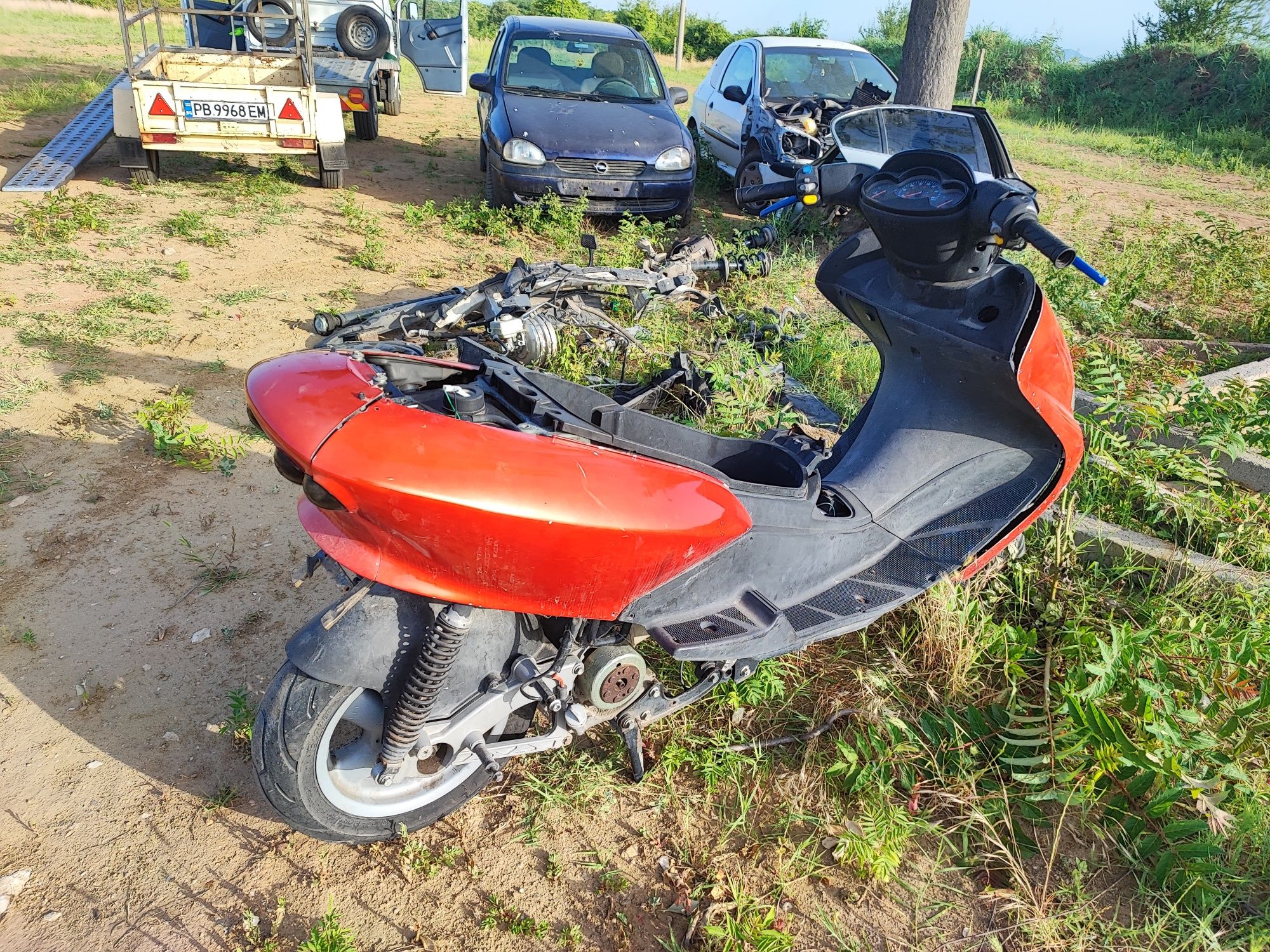 Yamaha Majesty 125cc НА ЧАСТИ