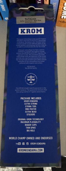 kendama krom plasticity