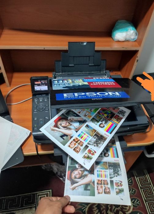 Epson L 410 Kopya skanerli rangli dyuzi 100%tiniq ekranli sensorli zor