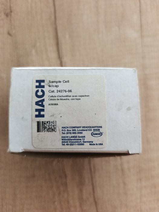 Лабораторни кювети HACH (Sample Cell) – 6 бр., употребявани