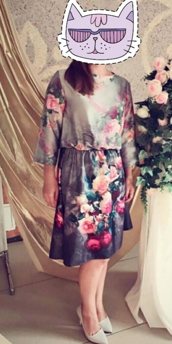 Платье красивое из итал.ткани