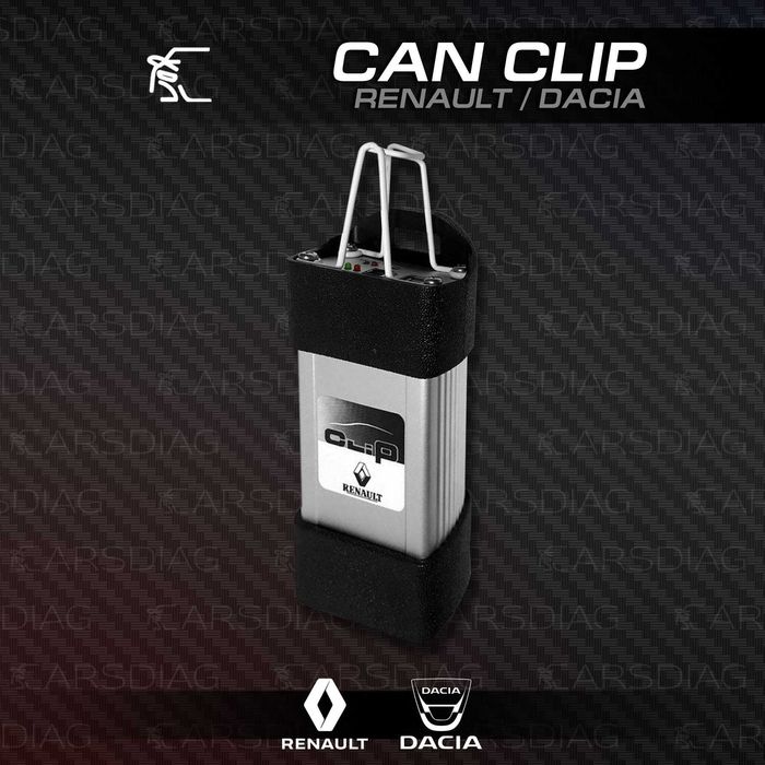 Renault/Dacia Диагностика: Clip Can