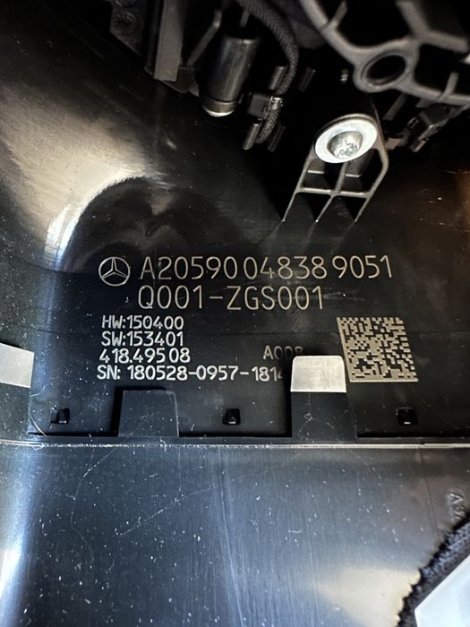 Spira / Banda volan Mercedes C W205 / GLC C253 : A2059003509 / 4838