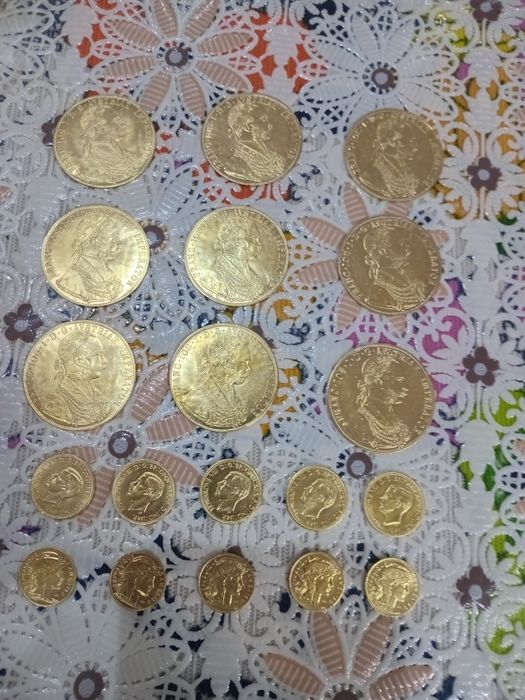 Vand monde placate cu aur de 24k 1/1 cu cele originale