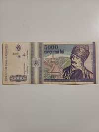 Bancnotă de 5000 Lei 1993