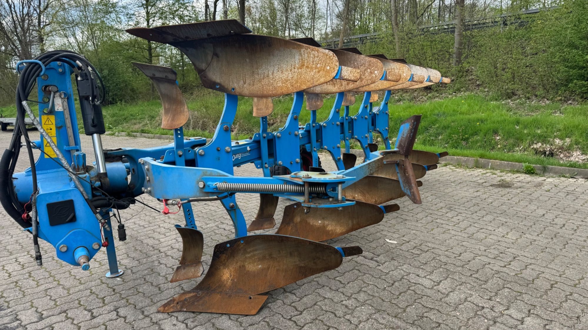 Lemken Europal 8 . Omoch, Case, Class, John Deere, Belarus tortadi