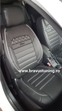 Huse scaun auto Piele Ecologica Opel Astra G,H,BMW,Audi, Passat,Duster
