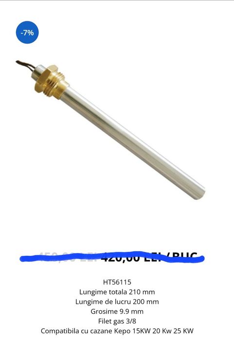 Rezistenta centrala kepo