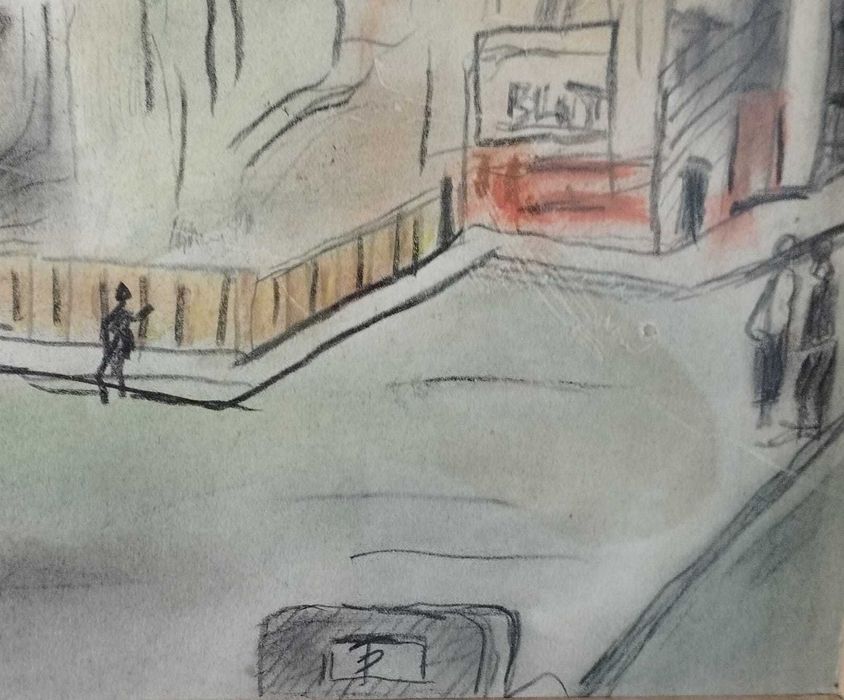 Tablou Pictura Theodor Pallady - Strada