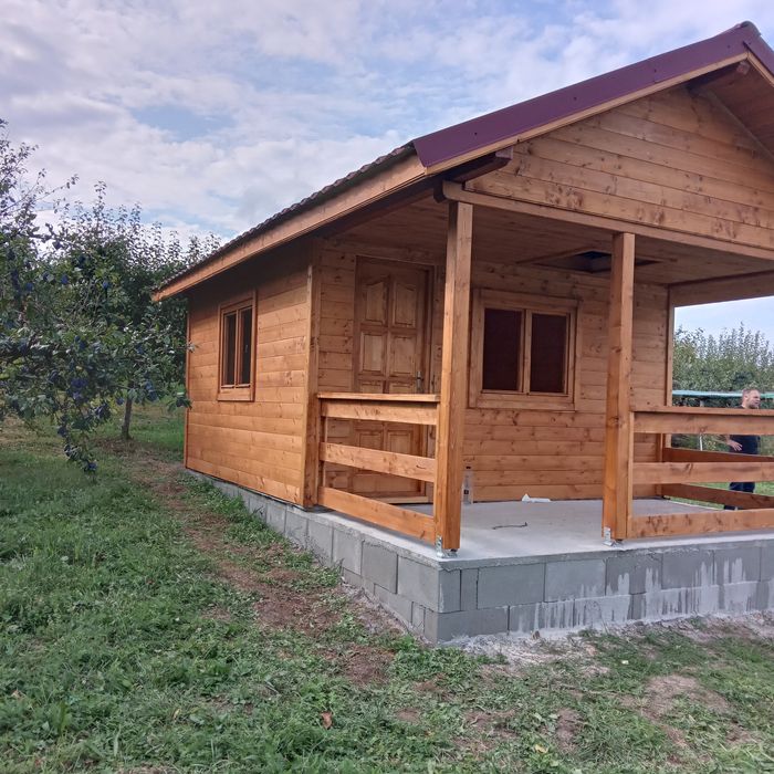 Cabane,casute,,terase, case pe structura din lemn, prelucrare lemn