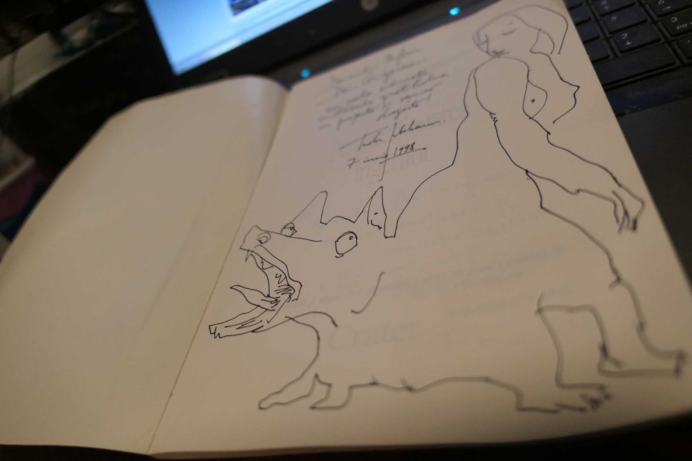 Desen - Tudor Jebeleanu Traian T. Cosovei Percheziţionarea îngerilor