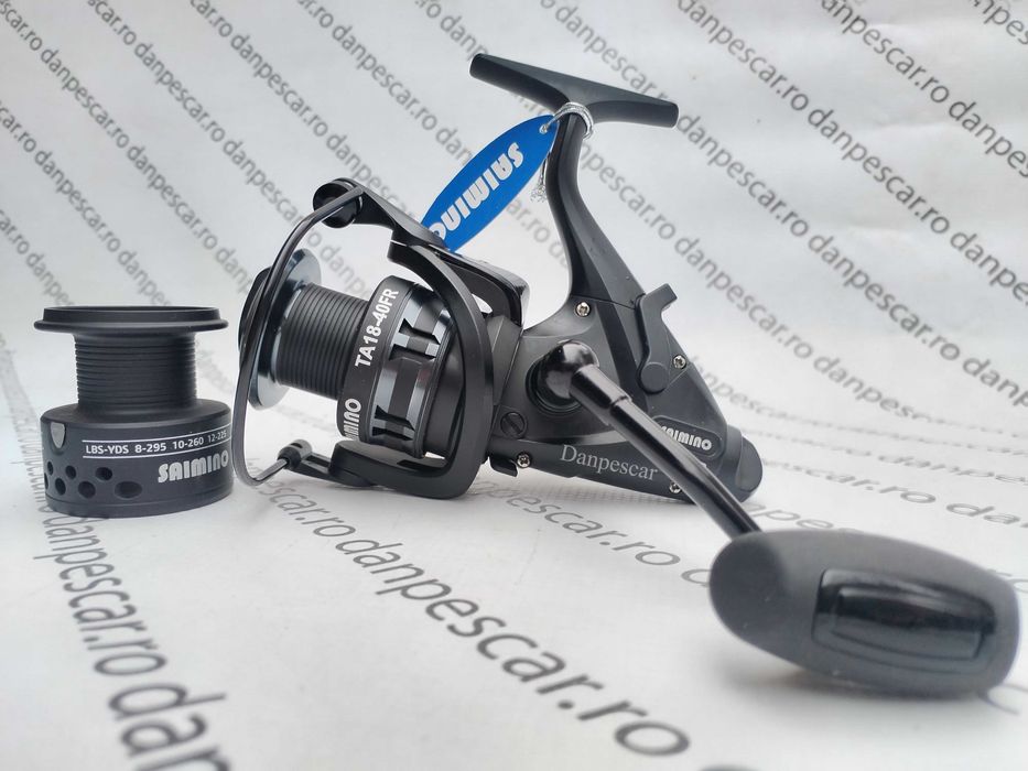 Mulineta Crap Feeder SAIMINO TA18-40FR cu baitrunner 0.28/270m