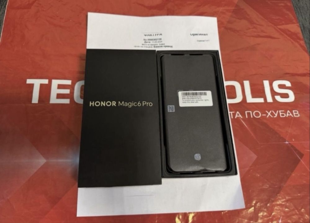 512GB Honor Magic 6 Pro Гаранция Технополис 2026 г. Green / Зелен