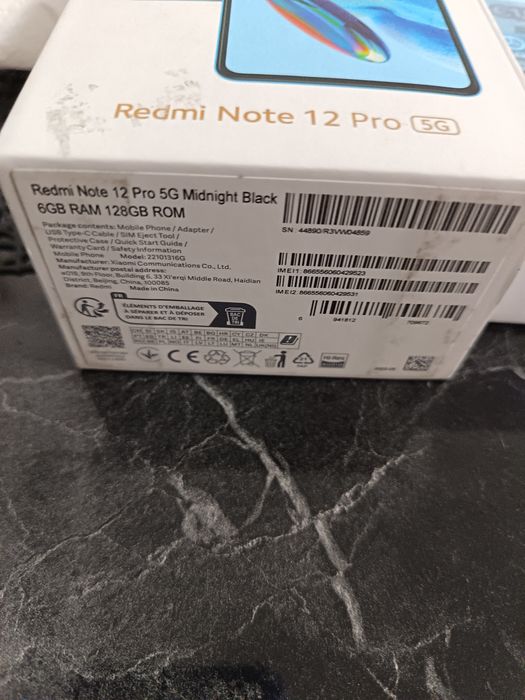 Redmi Note 12 pro 5g