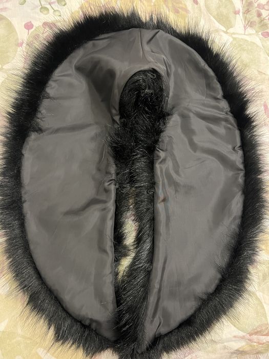 Пухена яка за палто