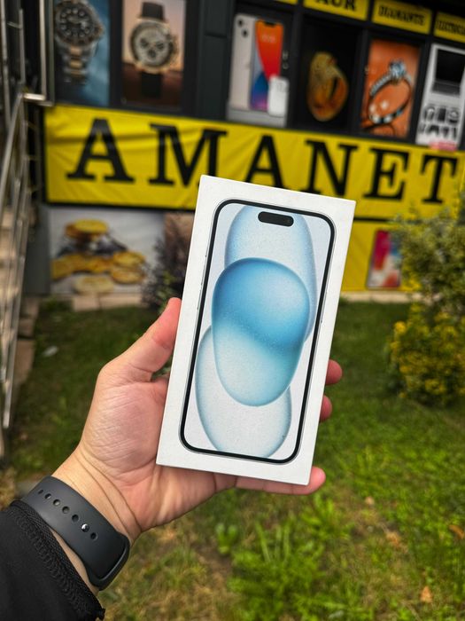 iPhone 15 / 128GB / Blue /  Full Box - ca NOU