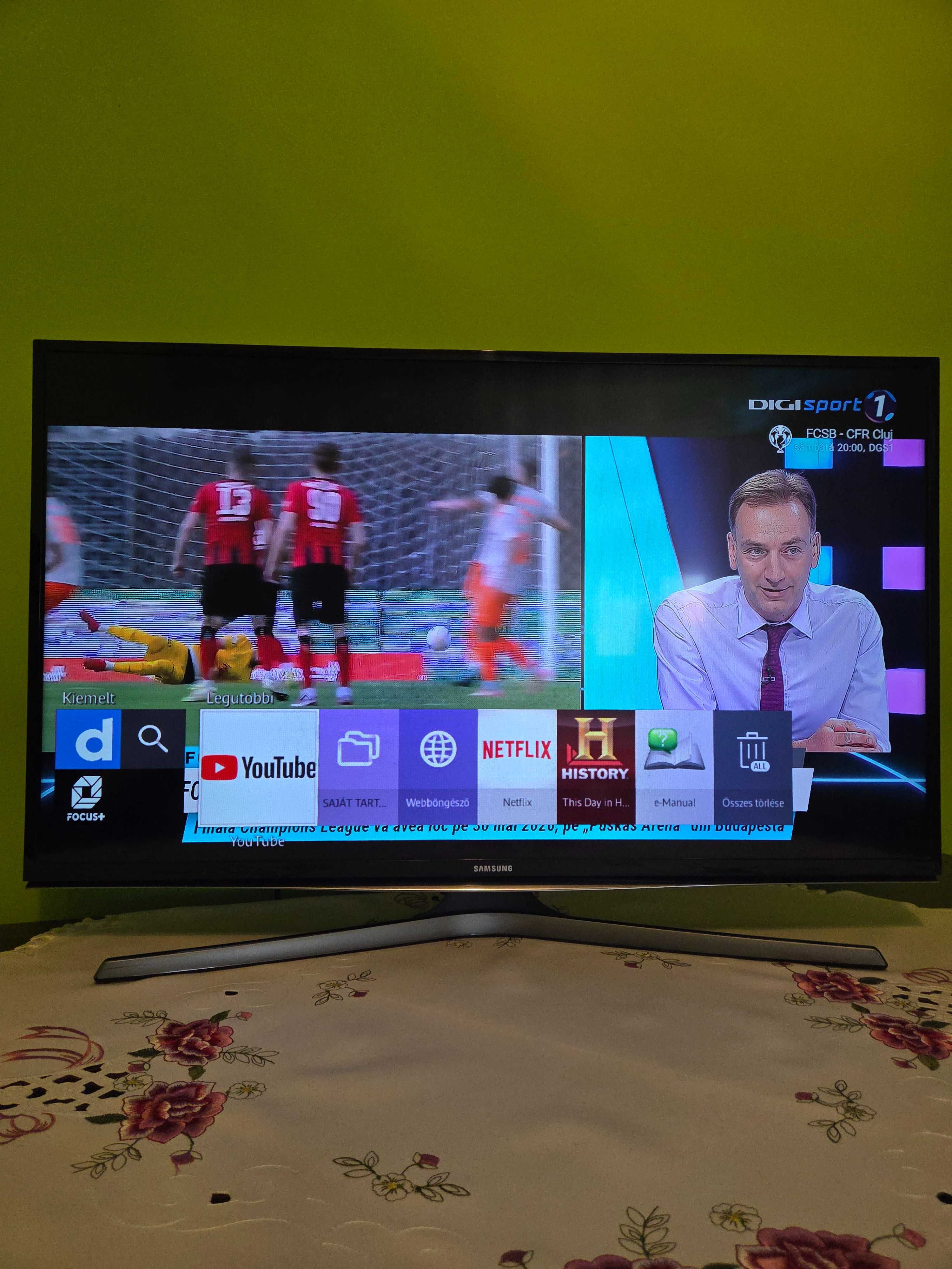 Televizor LED Smart Samsung, 80 cm, 32J6200, Full HD, Clasa A