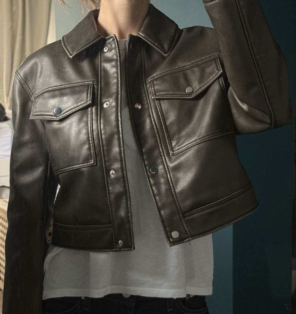 Кожено яке  ZARA
