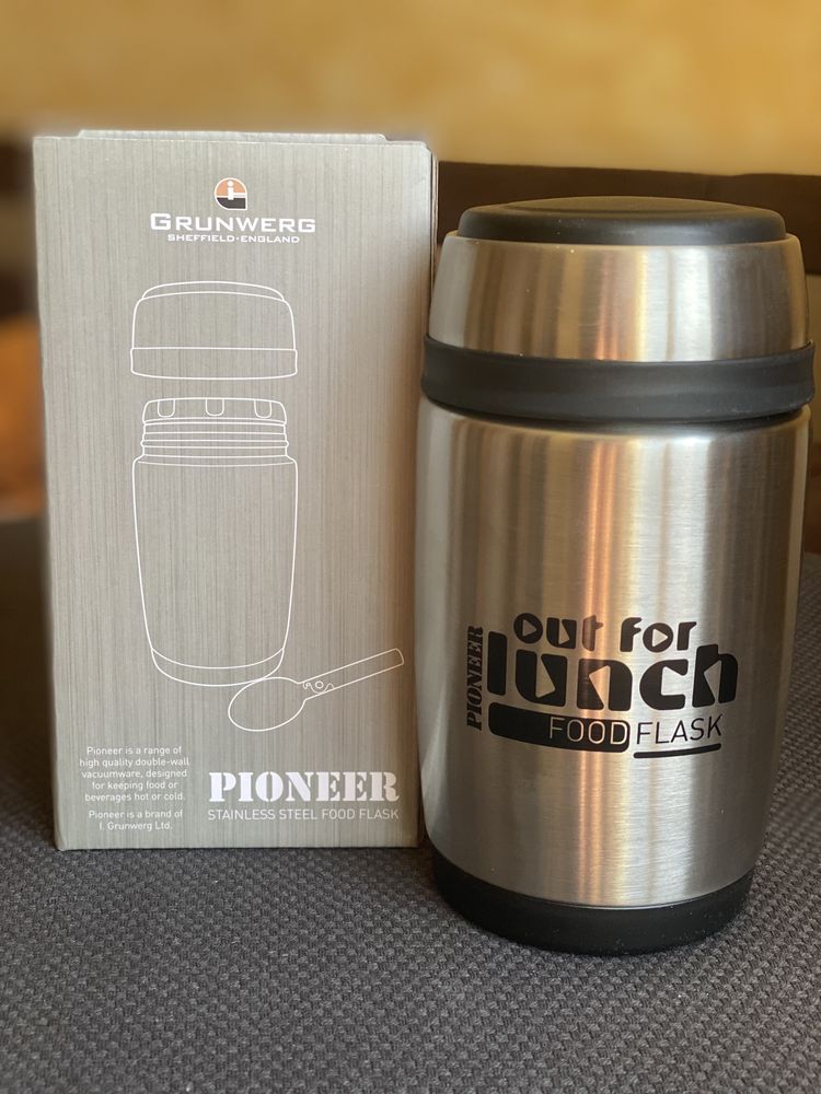 Pioneer Vacuum Insulated Leakproof Soup/Food Flask with Spoon