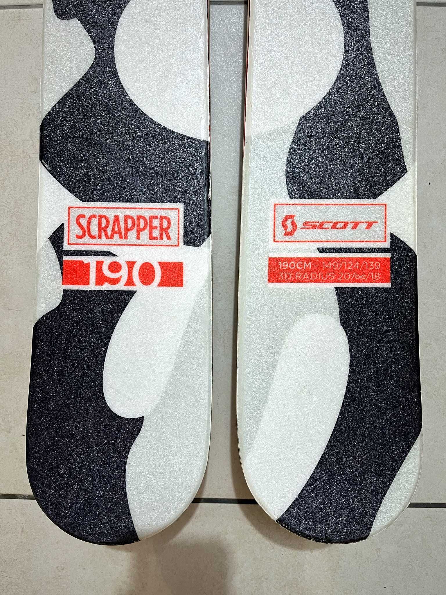 Scott Scrapper 124 freeride ski/фрийрайд ски с автомати Look Pivot 18