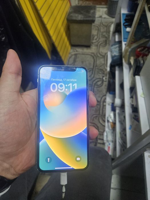 Iphone x 64 69% feys yoʻq ekran orgenal qoʻyilgan