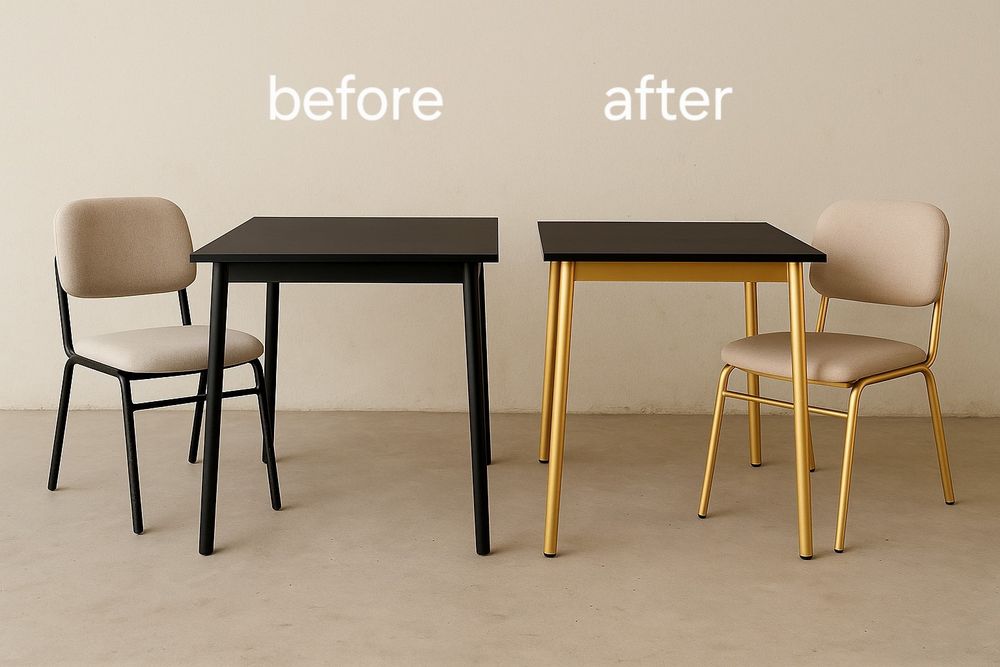 Servici de vopsire camp electrostatic