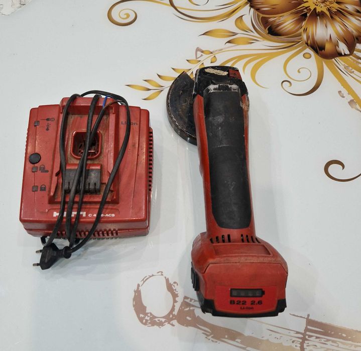 Hilti AG125 a22 акумулаторен ъглошлайф