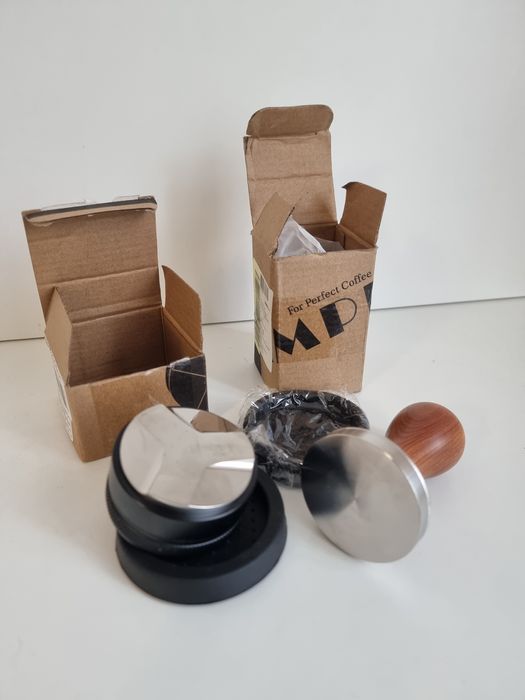 Tamper cafea 58 mm – lemn + inox calitate profesională espressoa