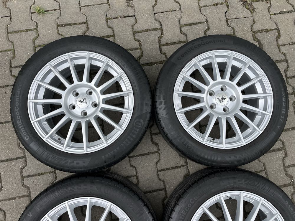 Jante aliaj 5x108mm, anvelope 215/55 R17, Ford Focus, Mondeo, Peugeot