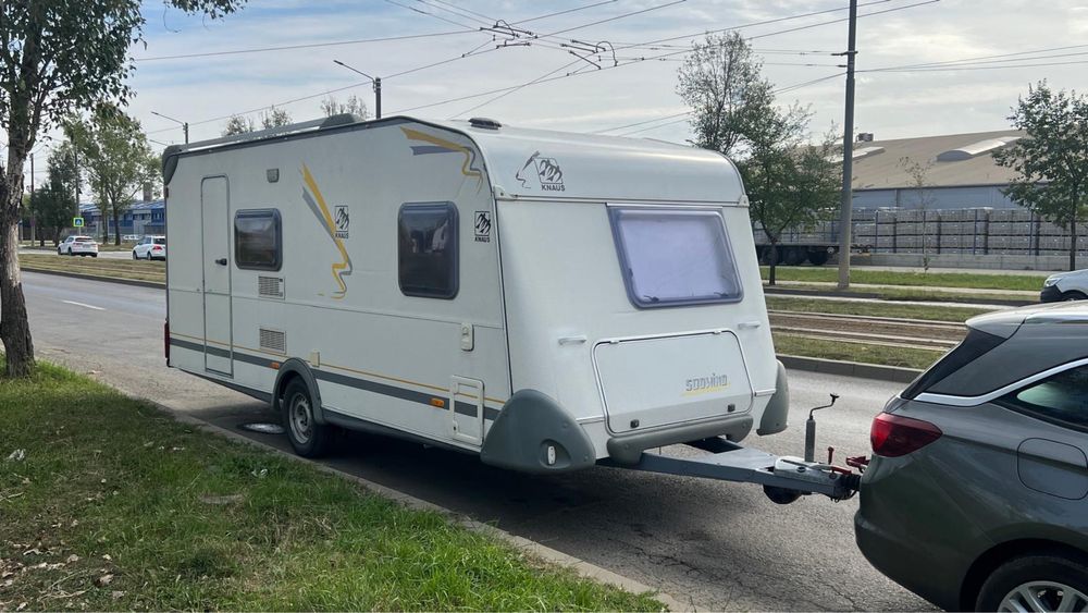 Rulota Knaus 500 Wind an 2000 , inmatriculata 10.2025