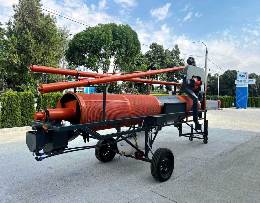 Selector cereale si masina de tratat Dendani 4t.