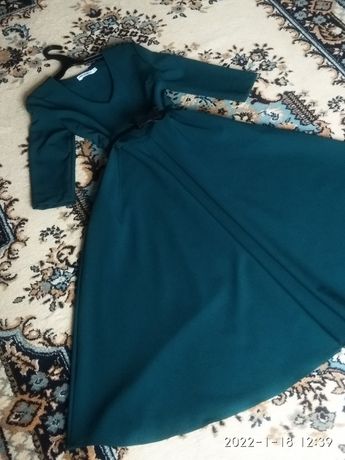 Платье турецкое зеленое