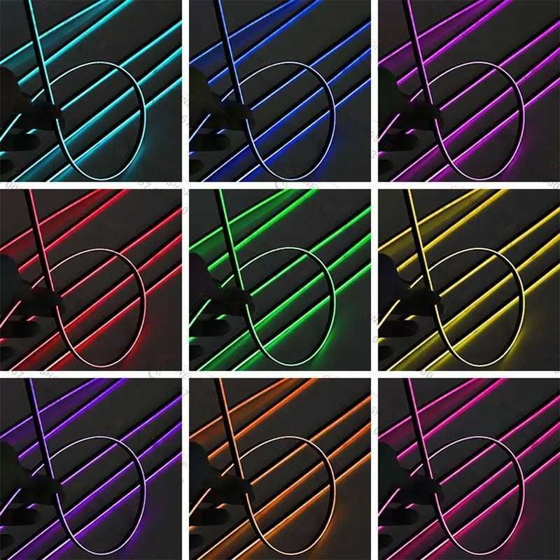 Lumini ambientale 18 in 1 Acrilice Led RGB cu aplicatie telefon