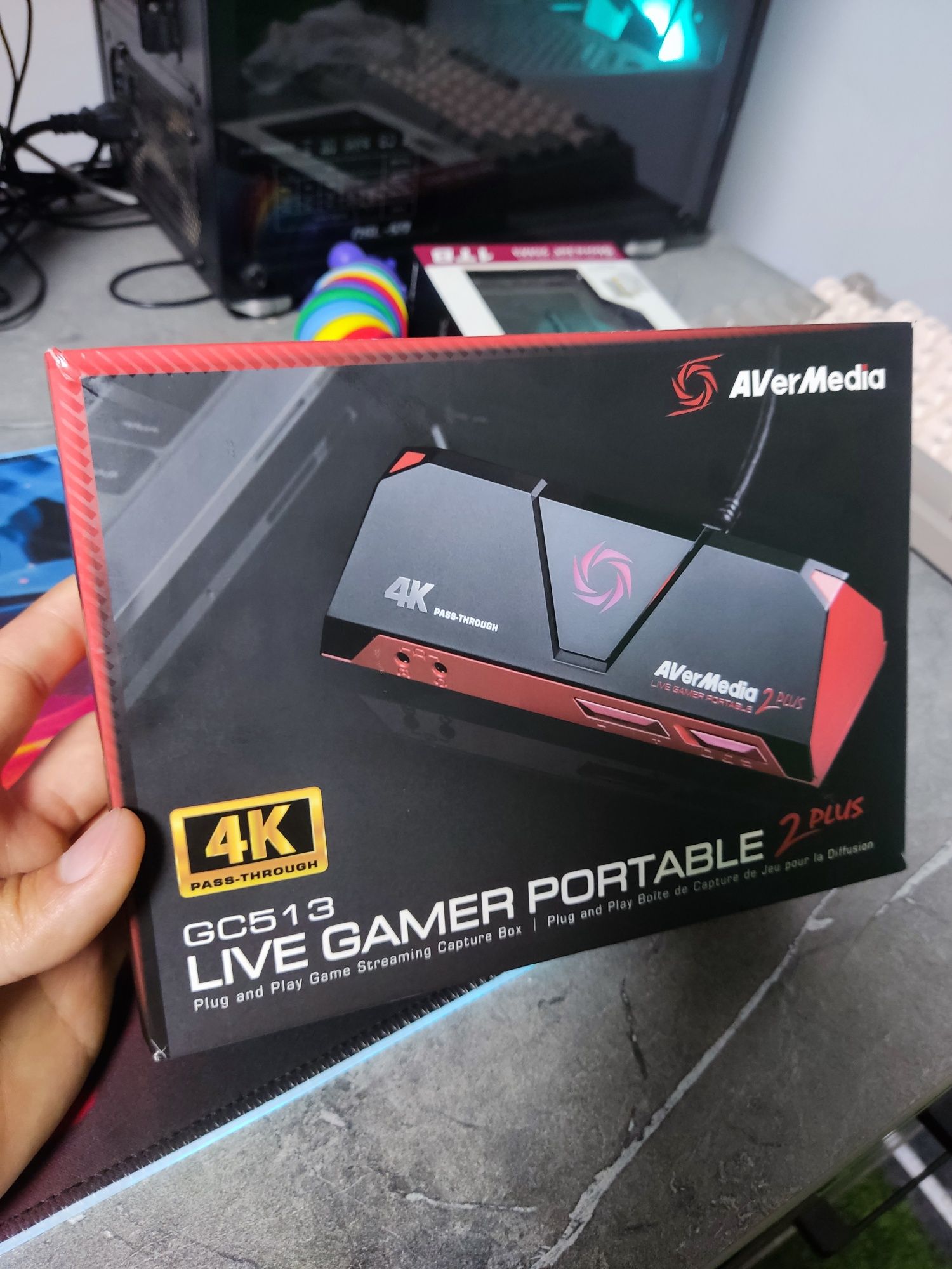 Avermedia 2K live gamer portable 2 plus + Perexadnik Iphone Tayp C org