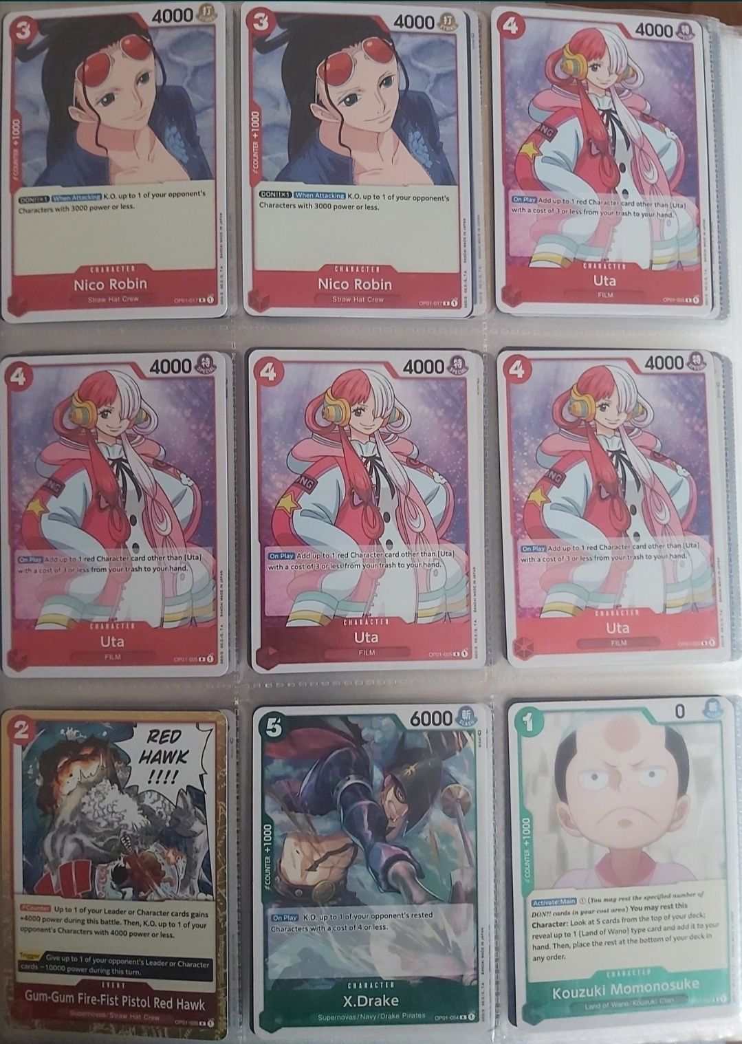 One piece TCG set OP01