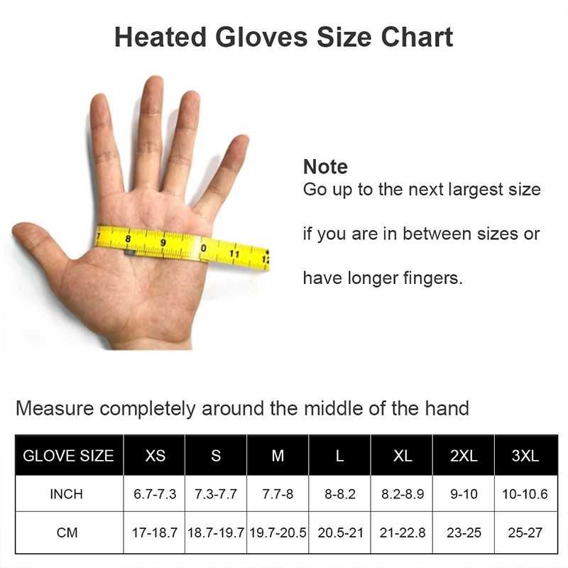 Savior Heat Heat Зимни отопляеми ръкавици