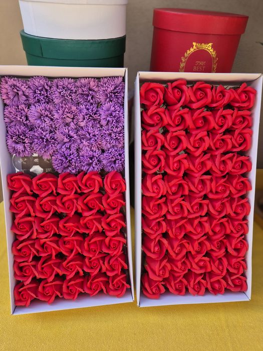 Trandafiri din sapun