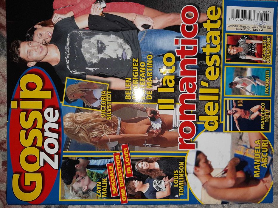 Revista Gossip Zone din Italia