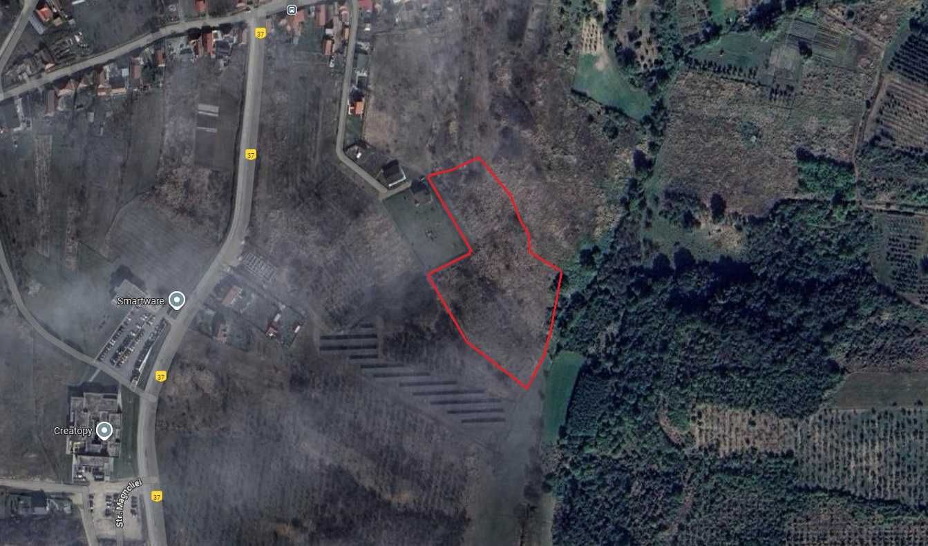 Vând teren intravilan 10278 m², zona Hanul Pescarilor, Oradea
