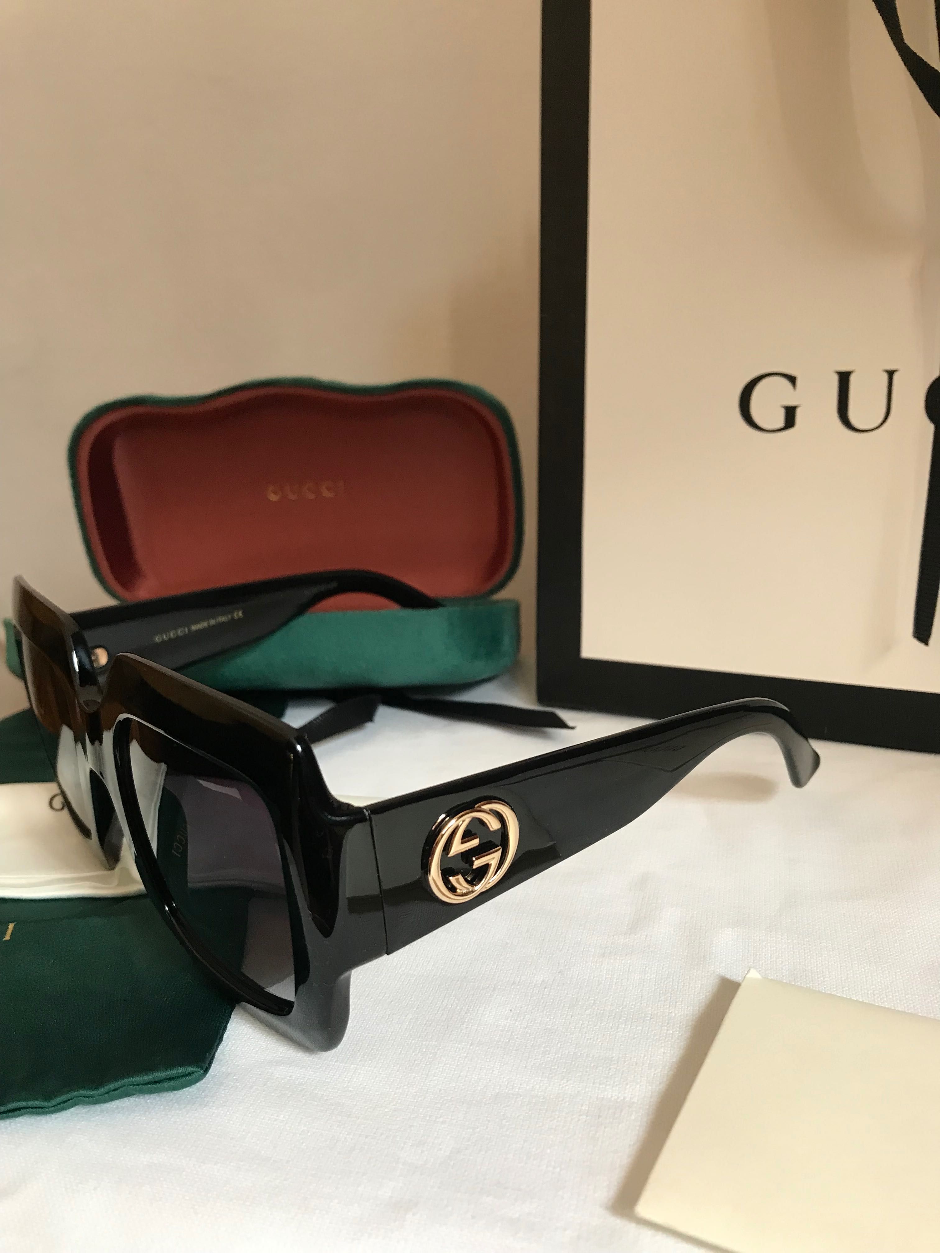 Ochelari de soare originali cu factura Gucci GG0053S NOI