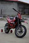 Motocicleta electric pentru copil 3- 9 ani, NITRO Serval 500W #Rosu
