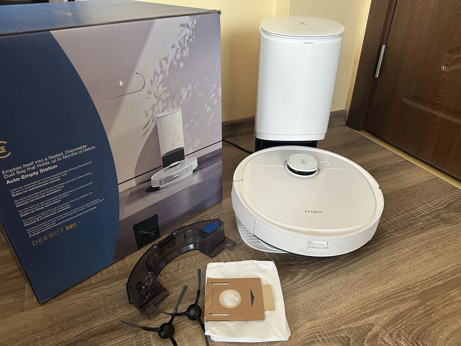 Робот прахосмукачка ECOVACS, DEEBOT T9+, Li-Ion, 5200 mAH